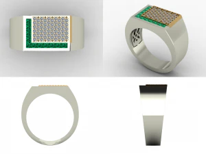 pierścień AK 1 Model 3D