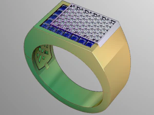 pierścień AK 1 Model 3D