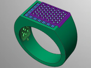 pierścień AK 1 Model 3D