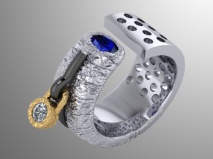 ring ak 2 3D Модель