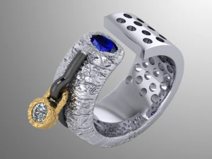 Ring ak 2 3D Modell