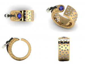 ring ak 2 3D Модель