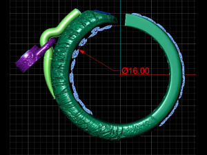 ring ak 2 3D Модель