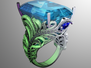 ring ak 3 3D Model