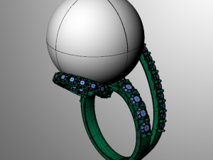 ring ak 4 3D Модель