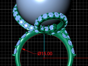 ring ak 4 3D Модель
