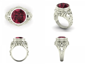 ring ak 5 Modelo 3D