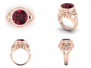 ring ak 5 Modelo 3D