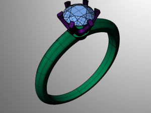 ring ak 6 Modelo 3D