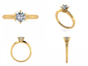 ring ak 6 Modelo 3D