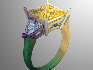 ring ak 7 Modelo 3D