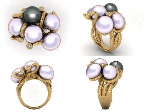 ring ak 9 3D Модель