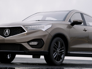acura cdx 2016 3D Модель