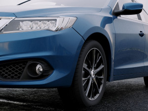 acura ilx de 2016 3D Model