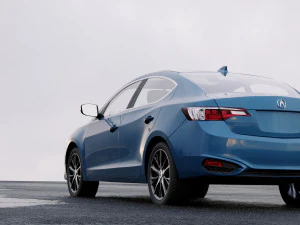 acura ilx de 2016 3D Model