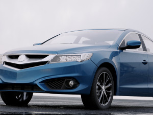 acura ilx de 2016 3D Model