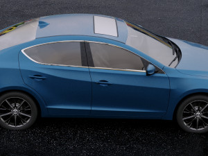 acura ilx de 2016 3D Model