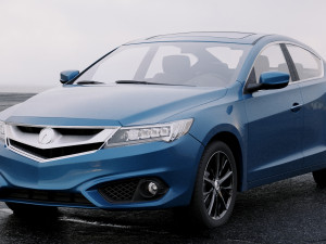 acura ilx de 2016 3D Model