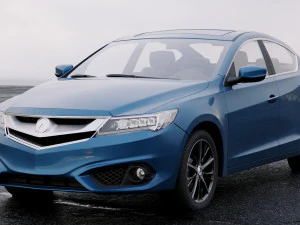 acura ilx de 2016 3D Model
