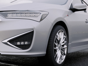 acura ilx a-spec 2019 3D Model