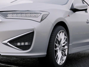 acura ilx a-spec 2019 3D Model