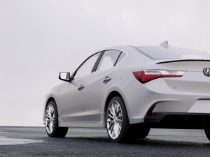 acura ilx a-spec 2019 3D Model