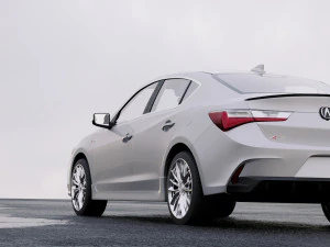 acura ilx a-spec 2019 3D Model