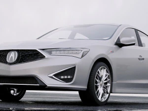 acura ilx a-spec 2019 3D Model