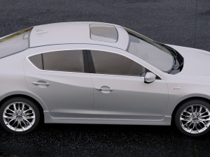 acura ilx a-spec 2019 3D Model