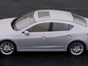 acura ilx a-spec 2019 3D Model