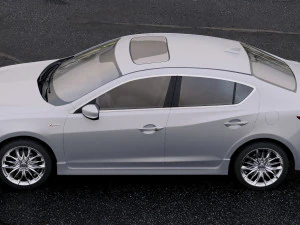 acura ilx a-spec 2019 3D Model