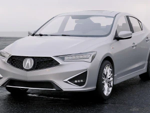 acura ilx a-spec 2019 3D Model