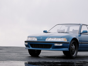 acura integra sedan 1990 3D Model