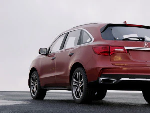 acura mdx sport 2017 3D Model