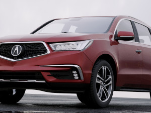 acura mdx sport 2017 Modello 3D