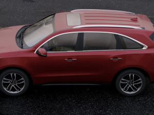 acura mdx sport 2017 Modello 3D