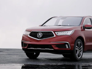 एक्यूरा एमडीएक्स स्पोर्ट हाइब्रिड 2017 3D मॉडल