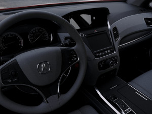 acura rlx sport hybrid 2017 3D 模型