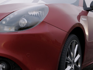 alfa romeo giulietta 2016 3D Модель