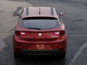 alfa romeo giulietta 2016 3D Модель
