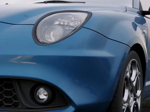 alfa romeo mito veloce 2016 3D Model