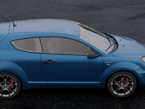 alfa romeo mito veloce 2016 3D Model