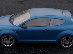 alfa romeo mito veloce 2016 3D Model