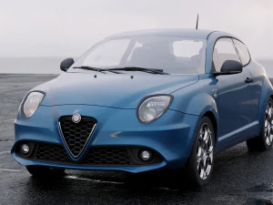alfa romeo mito veloce 2016 3D Model