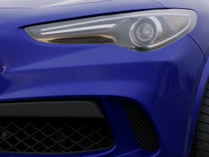 alfa romeo stelvio quadrifoglio 2018 3D Model