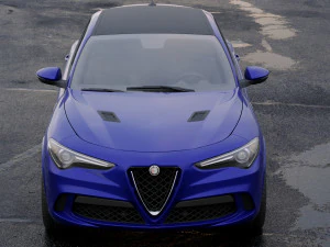 alfa romeo stelvio quadrifoglio 2018 3D Model