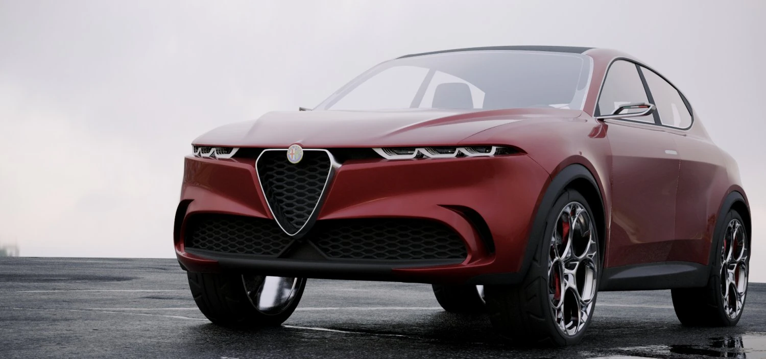 alfa romeo tonale 2019 3D Model .c4d .max .obj .3ds .fbx .stl .blend 