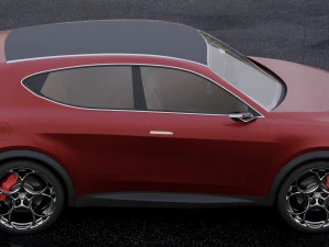 alfa romeo tonale 2019 3D Model