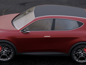 alfa romeo tonale 2019 3D Model