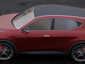 alfa romeo tonale 2019 3D Model